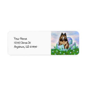 Belgian Tervuren Easter Labels