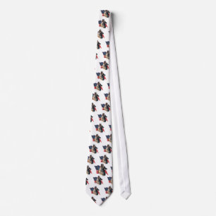 Belgian Tervuren Flag Tie