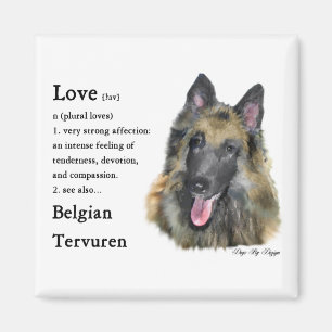 Belgian Tervuren Gifts Magnet