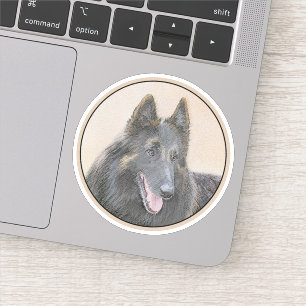 Belgian Tervuren Painting - Cute Original Dog Art