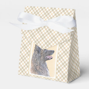 Belgian Tervuren Painting - Cute Original Dog Art Favour Box