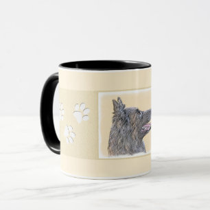 Belgian Tervuren Painting - Cute Original Dog Art Mug