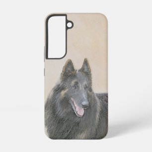 Belgian Tervuren Painting - Cute Original Dog Art Samsung Galaxy Case