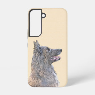 Belgian Tervuren Painting - Cute Original Dog Art Samsung Galaxy Case
