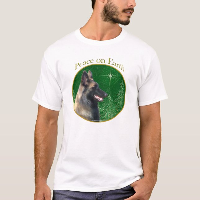 Belgian Tervuren Peace T-Shirt (Front)