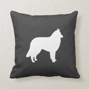 Belgian Tervuren Silhouette Cushion