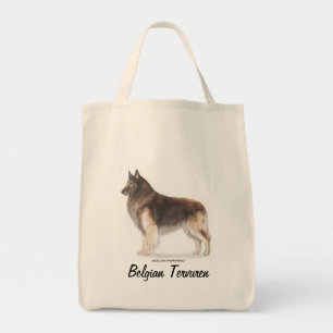 Belgian Tervuren Tote Bag