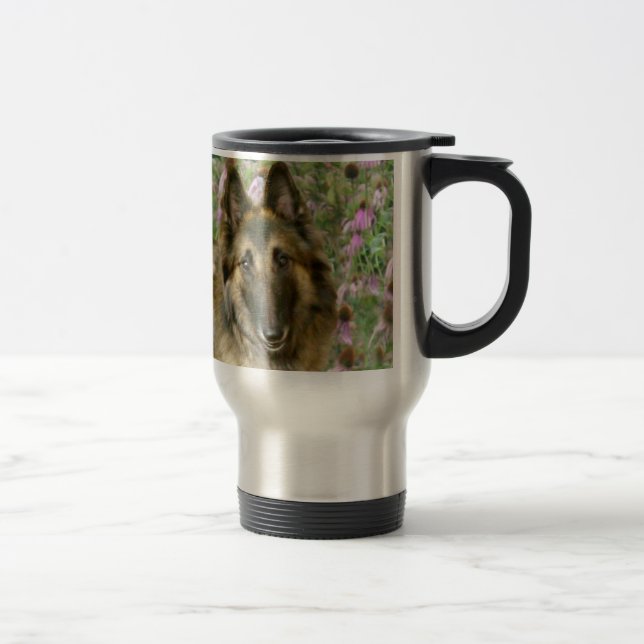 Belgian Tervuren Travel Mug (Right)