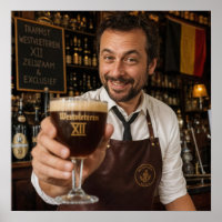 Belgian Trappist Alehouse Welcome Poster