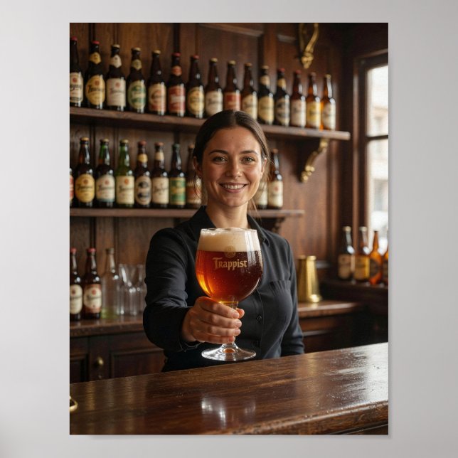 Belgian Trappist Tavern Welcome Poster (Front)