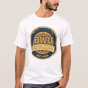 Belgian Waffle University Ajay T-Shirt