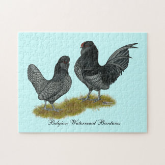 Belgian Watermaal Bantams Jigsaw Puzzle