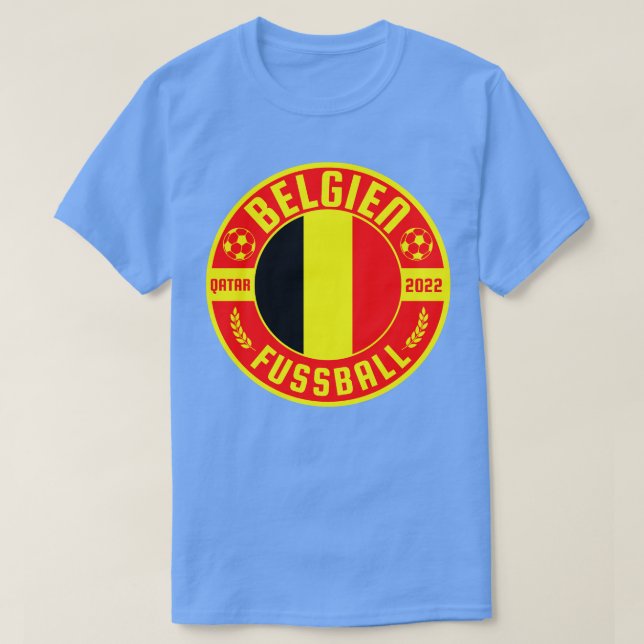 Belgien Fussball 3 T-Shirt (Design Front)