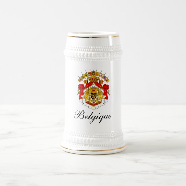 BELGIQUE (BELGIUM) BEER STEIN (Center)