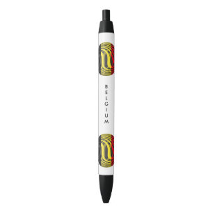 Belgium #1 black ink pen