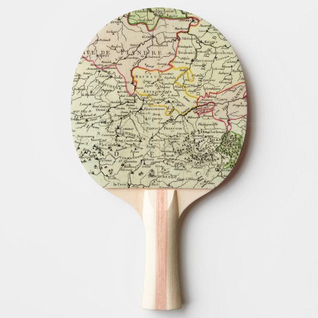 Belgium 3 ping pong paddle (Front)