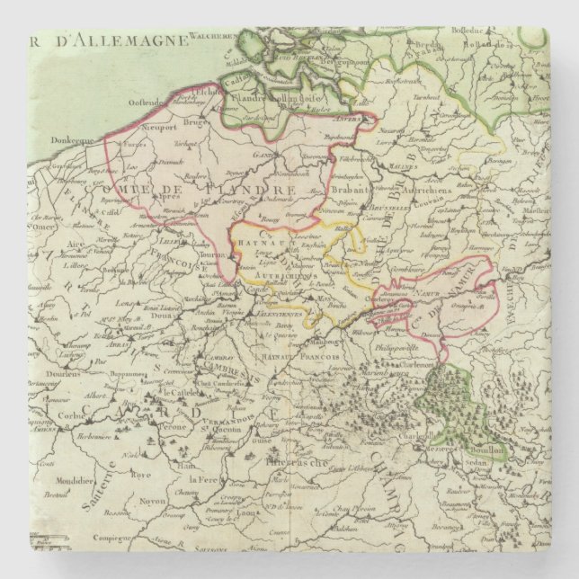Belgium 3 stone coaster (Front)