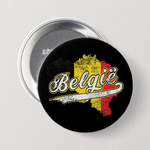 Belgium 7.5 cm round badge