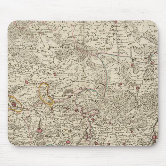 Belgium and Netherlands Mouse Pad (Front)