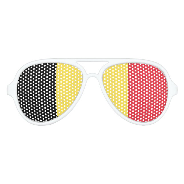 Belgium Aviator Party Shades. Aviator Sunglasses (Front)