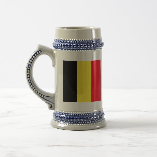 belgium beer stein (Left)