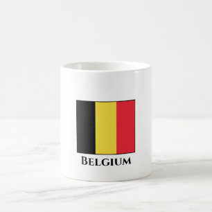 Belgium (Belgian) Flag Coffee Mug