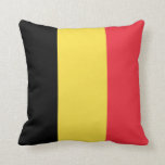 Belgium (Belgian) Flag Cushion<br><div class="desc">Customizable World Flag Products - Please feel free to add your own text.</div>
