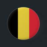 Belgium – Belgian National Flag 6 Cm Round Badge<br><div class="desc">National flag of Belgium The Belgian flag is a vertical triband flag with black, yellow and red stripes. It originated as a horizontally banded flag in 1830, with the vertical stripes being introduced in 1831. The official national flag has a 13:15 ratio, but a 2:3 version is much more commonly...</div>