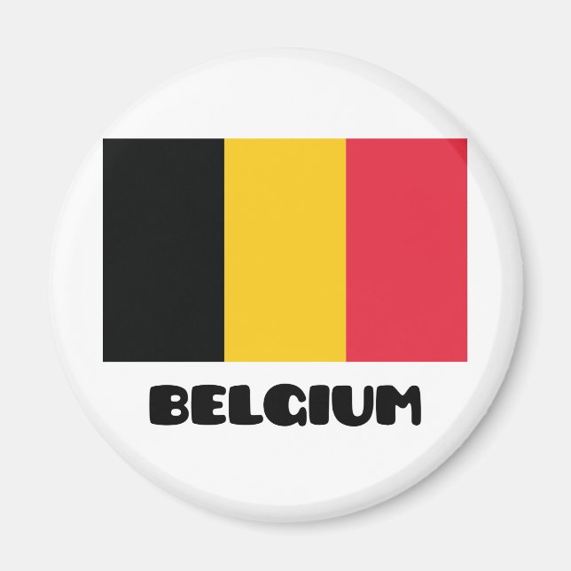 Belgium / Belgique Magnet (Front)