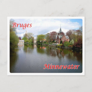 Belgium - Bruges - Minnewater. - Postcard