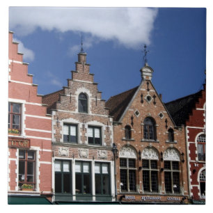 Belgium, Brugge (aka Brug or Bruge). UNESCO 2 Tile