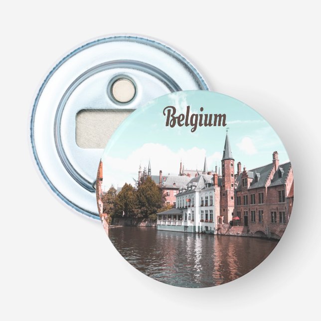Belgium Brussels Canal Bottle Opener (Front)