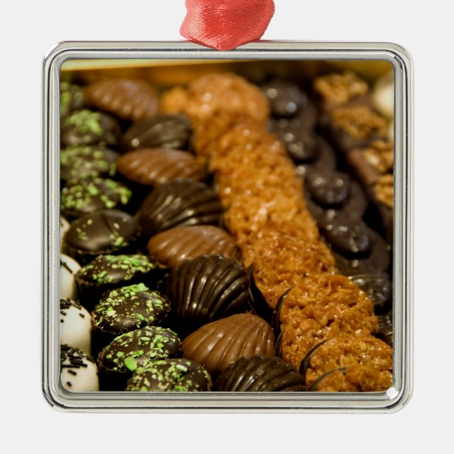 Belgium, Brussels. World famous Belgium Metal Tree Decoration (Front)