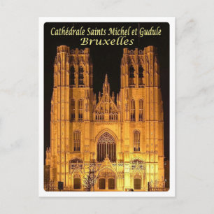 Belgium - Bruxelles - Cathédrale Saints-Michel - Postcard