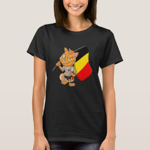 Belgium cat fan T-Shirt