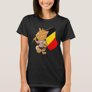 Belgium cat fan T-Shirt