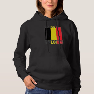 Belgium Champion Belgium Soccer Fan  2022 Hoodie