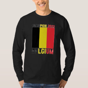 Belgium Champion Belgium Soccer Fan  2022 T-Shirt