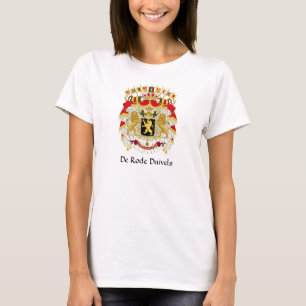 Belgium Coat of Arms De Rode Duivels T-Shirt