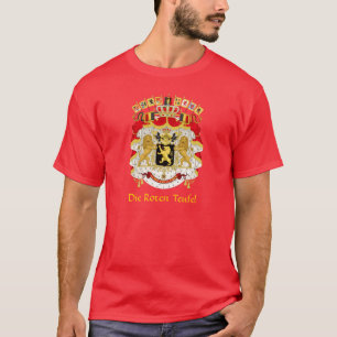 Belgium Coat of Arms Die Roten Teufel T-Shirt
