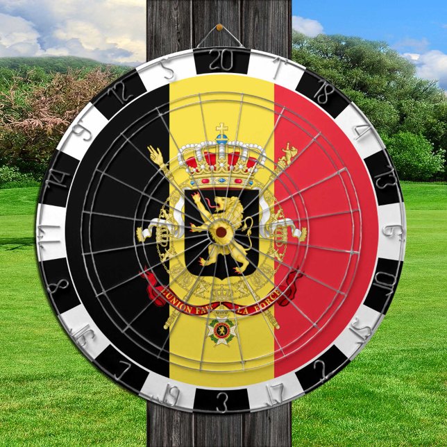 Belgium Dartboard & Belgian Flag / game board (Creator Uploaded)