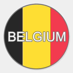 Belgium Euro Sticker