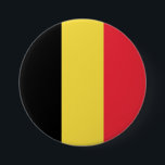 Belgium Flag 7.5 Cm Round Badge<br><div class="desc">Belgium Flag</div>