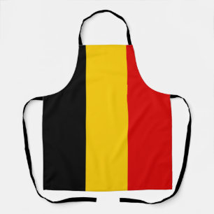 Belgium flag apron