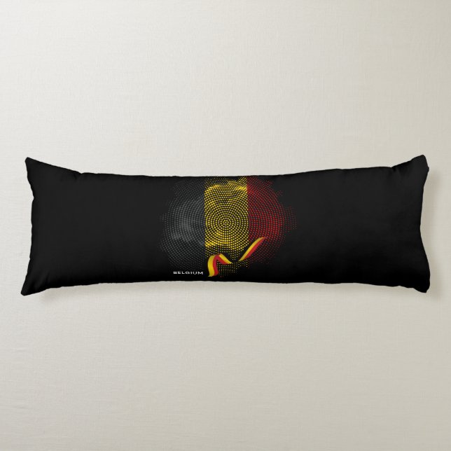 Belgium Flag Body Cushion (Front)
