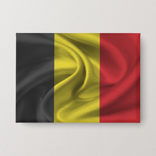 Belgium Flag Button (Front)