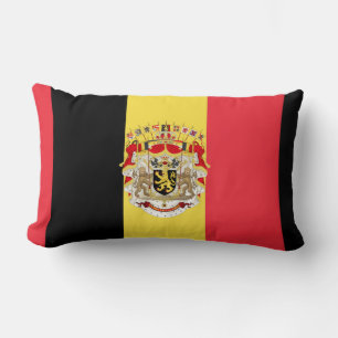 Belgium Flag & COA Pillow