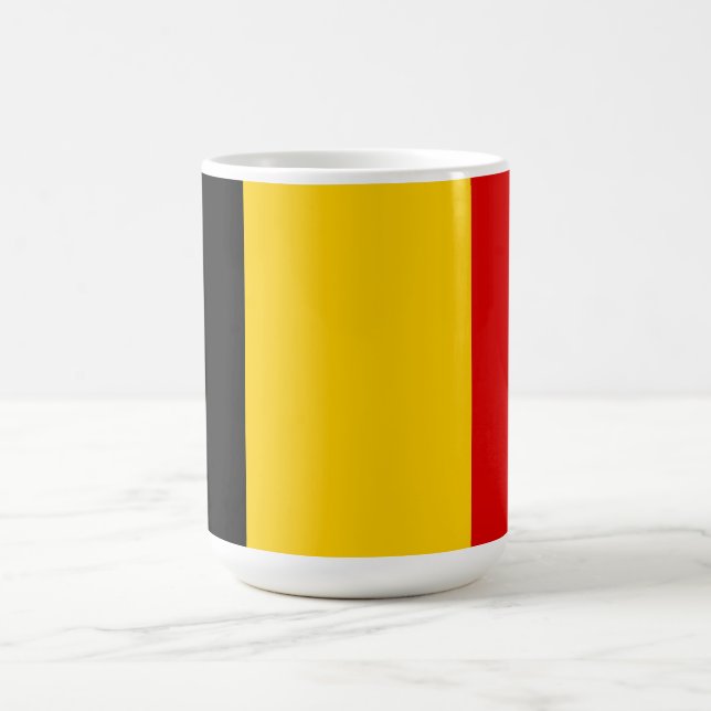 Belgium flag coffee mug (Center)