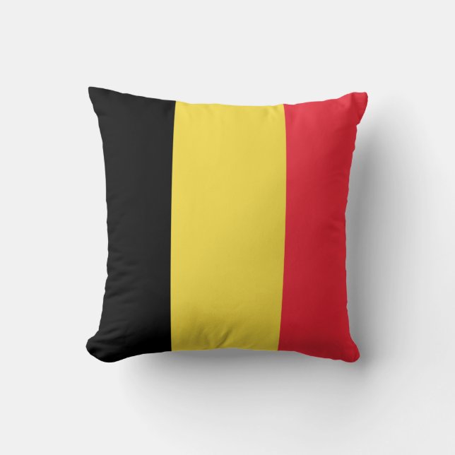 Belgium Flag Cushion (Front)