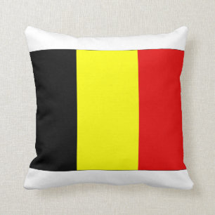Belgium Flag Cushion